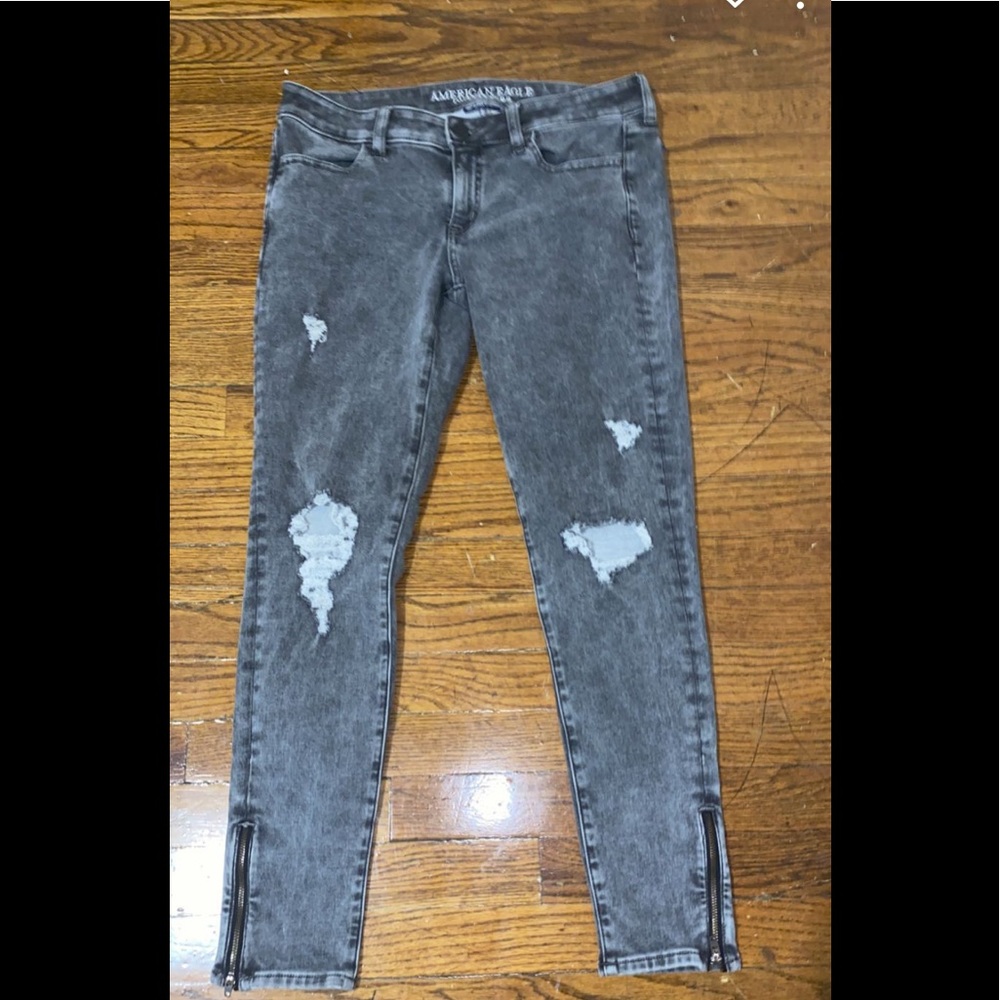 American eagle outfitters jeans (gray) for women